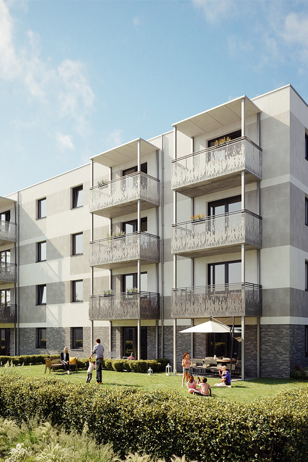 Neubauprojekt am Steinadlerweg in Hamburg-Horn